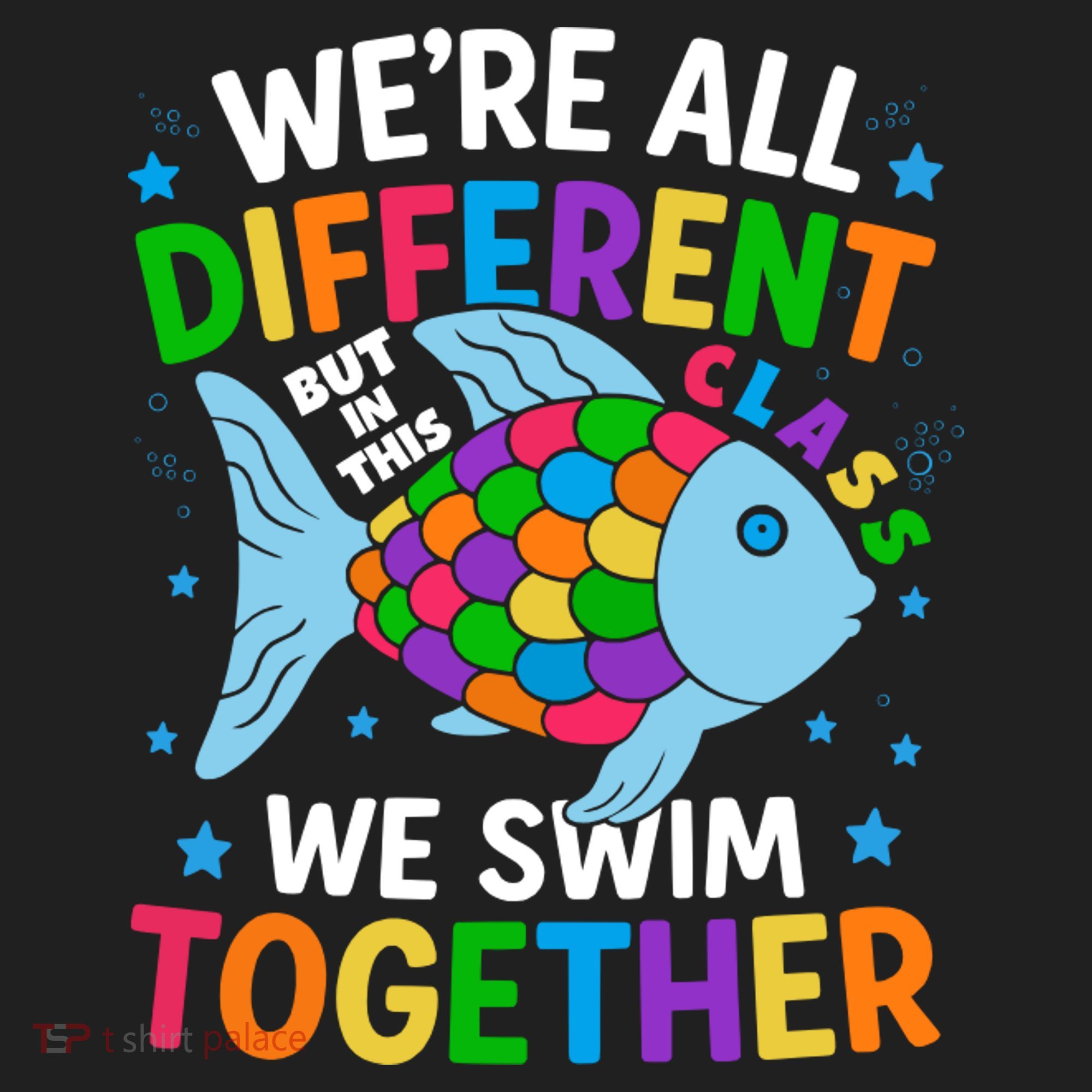 Were All Different But In This Class We Swim Together Women's Sweatshirt