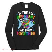 Were All Different But In This Class We Swim Together Long Sleeve Shirt thumb 0