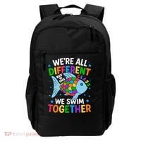 Were All Different But In This Class We Swim Together Backpack thumb 0