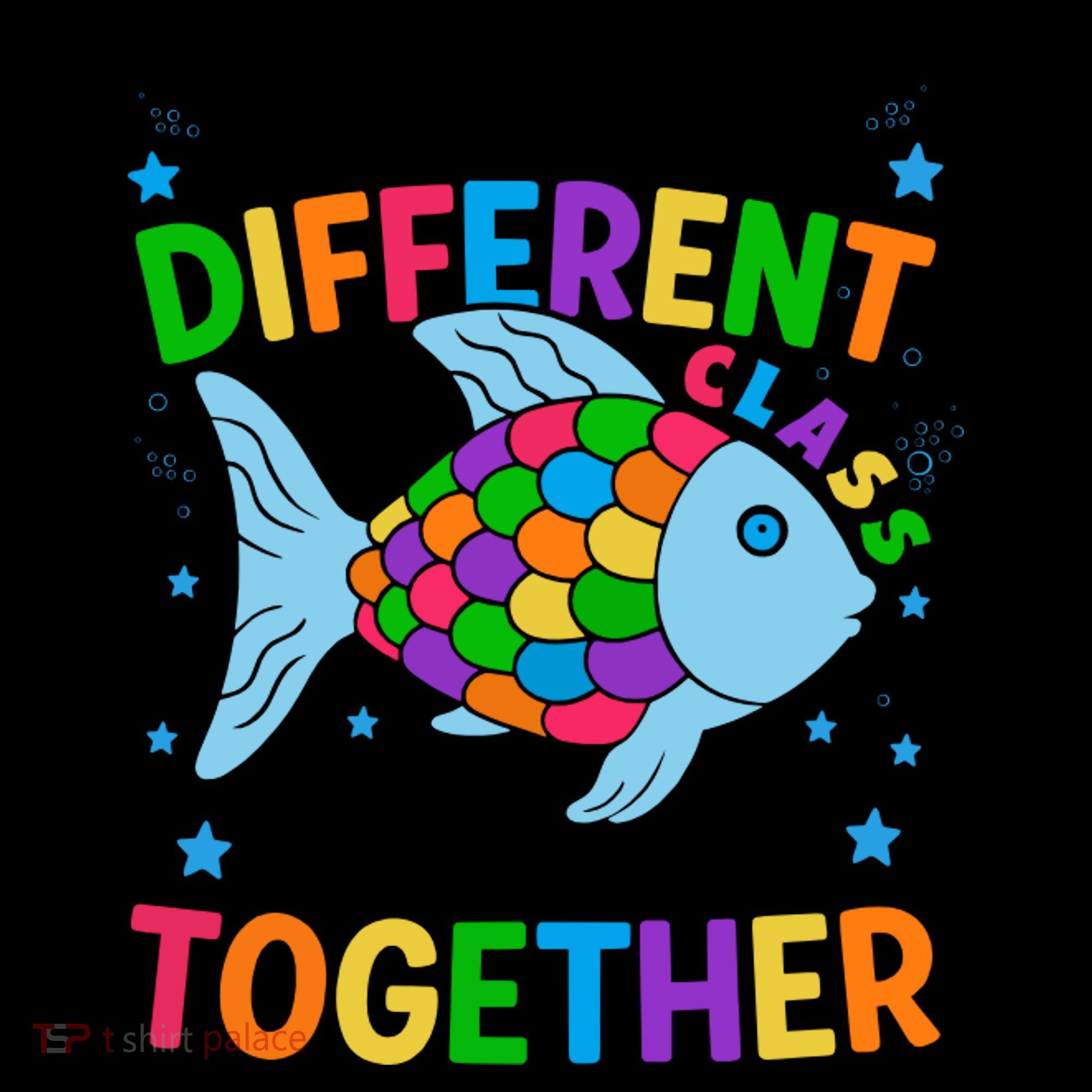 Were All Different But In This Class We Swim Together Coffee Mug