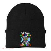 Were All Different But In This Class We Swim Together Beanie thumb 0