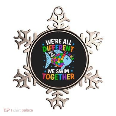 Were All Different But In This Class We Swim Together Ornament