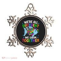Were All Different But In This Class We Swim Together Ornament thumb 0