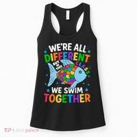 Were All Different But In This Class We Swim Together Women's Tank Top thumb 0