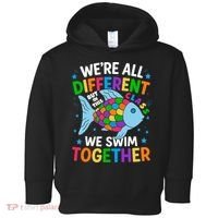 Were All Different But In This Class We Swim Together Toddler Hoodie thumb 0