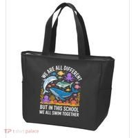 We Are Different But In This School We Swim Togther Tote Bag thumb 3