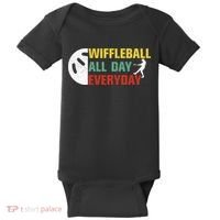 Wiffleball All Day Everyday Baby Bodysuit thumb 0