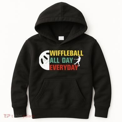 Wiffleball All Day Everyday Kids Hoodie
