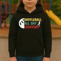 Wiffleball All Day Everyday Kids Hoodie thumb 3