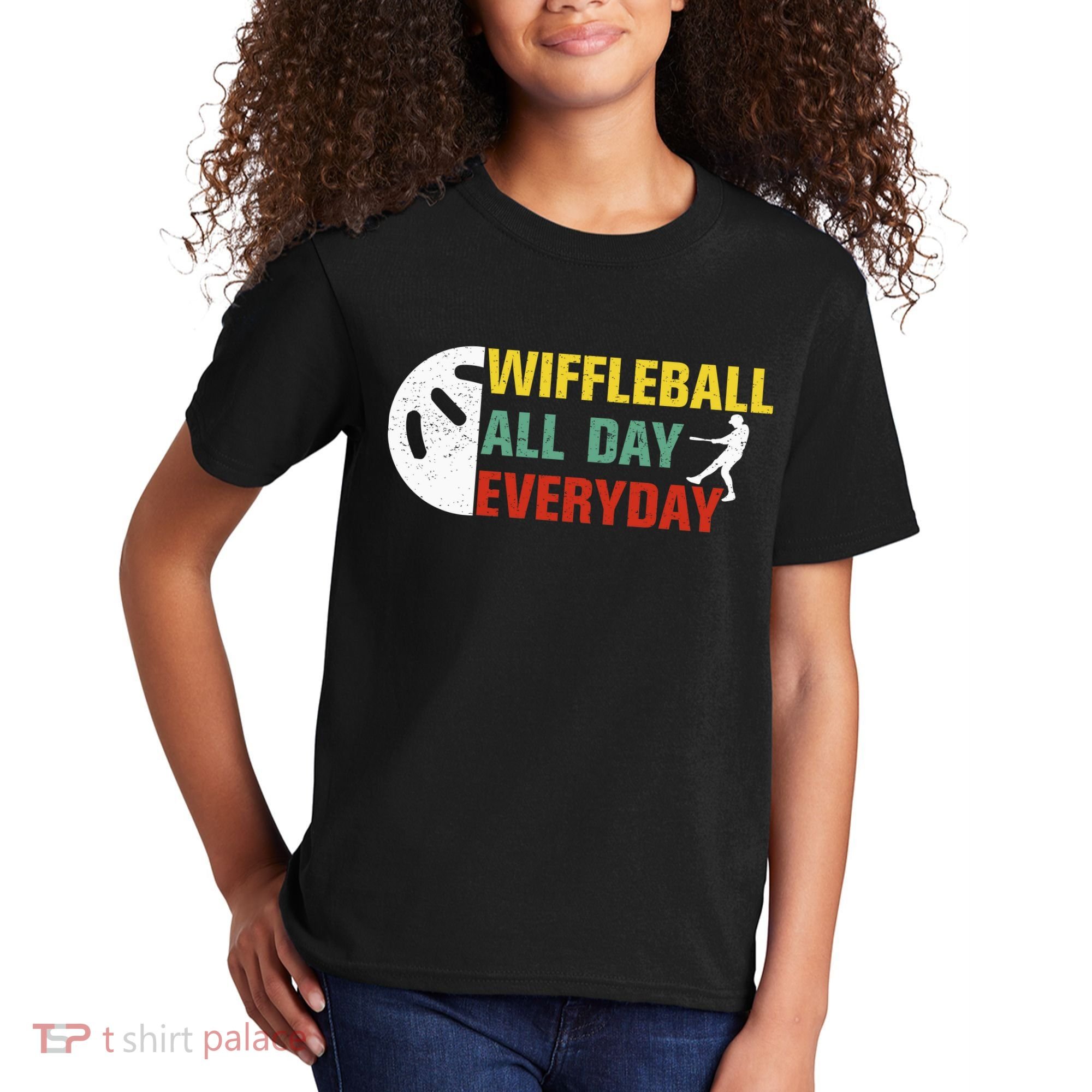 Wiffleball All Day Everyday Kids T-Shirt