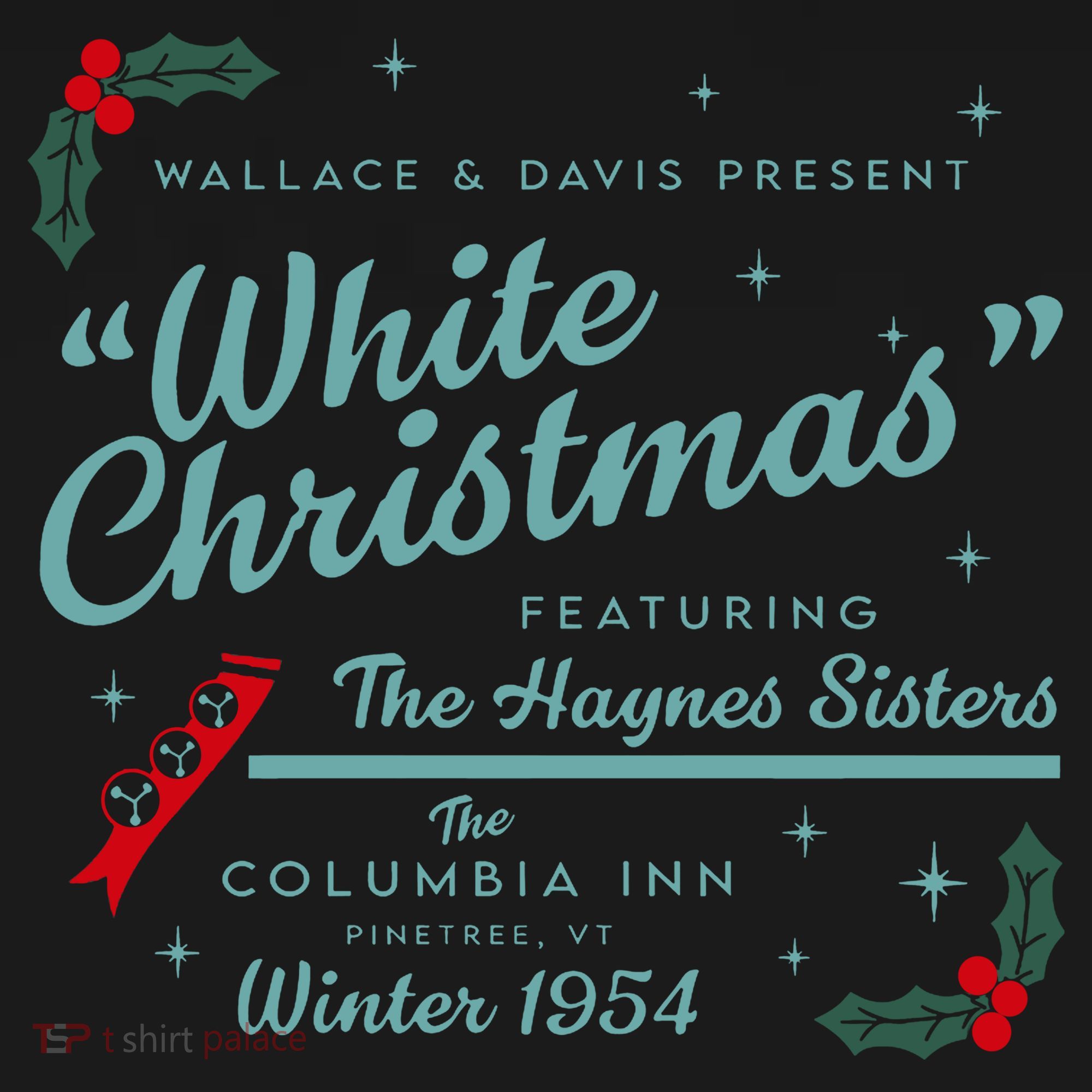 Wallace And Davis Present White Christmas Featuring Christmas Tote Bag