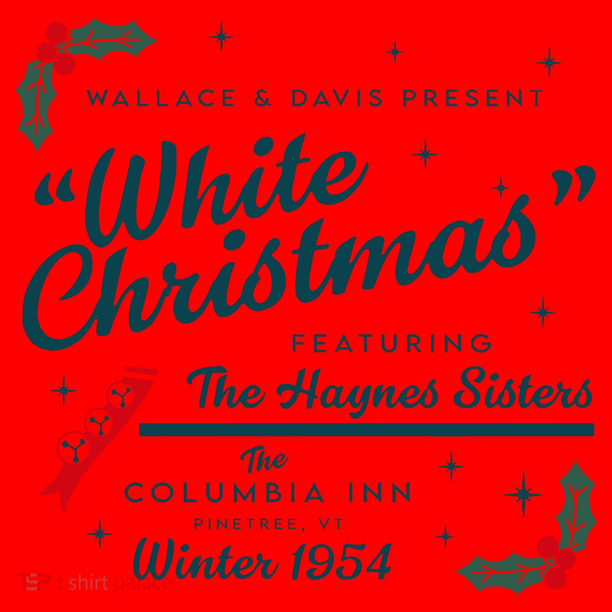 Wallace And Davis Present White Christmas Featuring Christmas Santa Hat