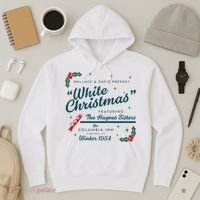 Wallace And Davis Present White Christmas Featuring Christmas Hoodie thumb 3