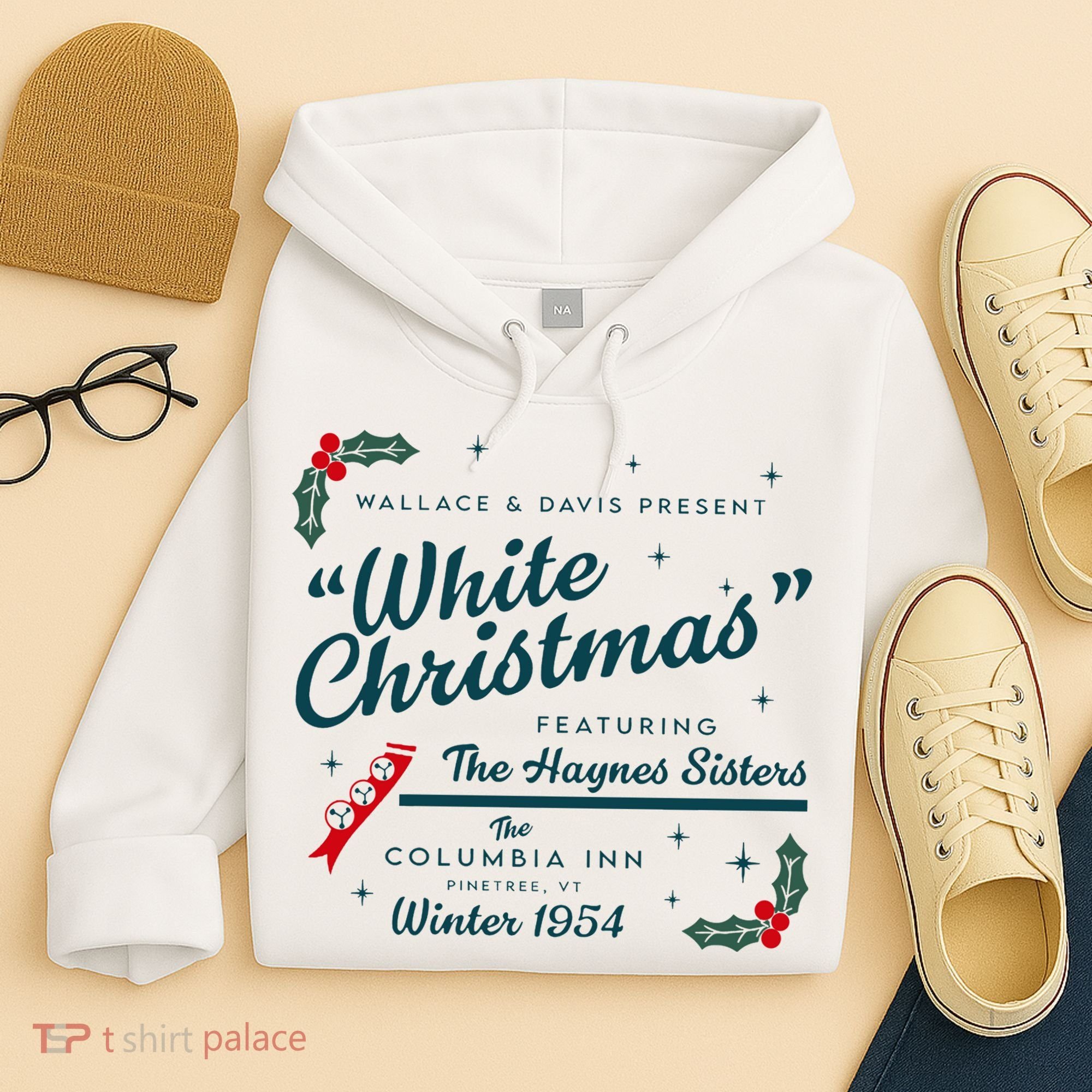Wallace And Davis Present White Christmas Featuring Christmas Hoodie