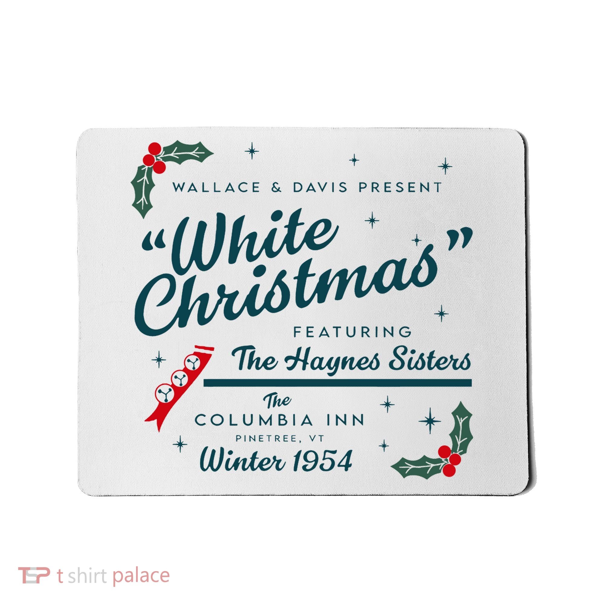 Wallace And Davis Present White Christmas Featuring Christmas Mousepad
