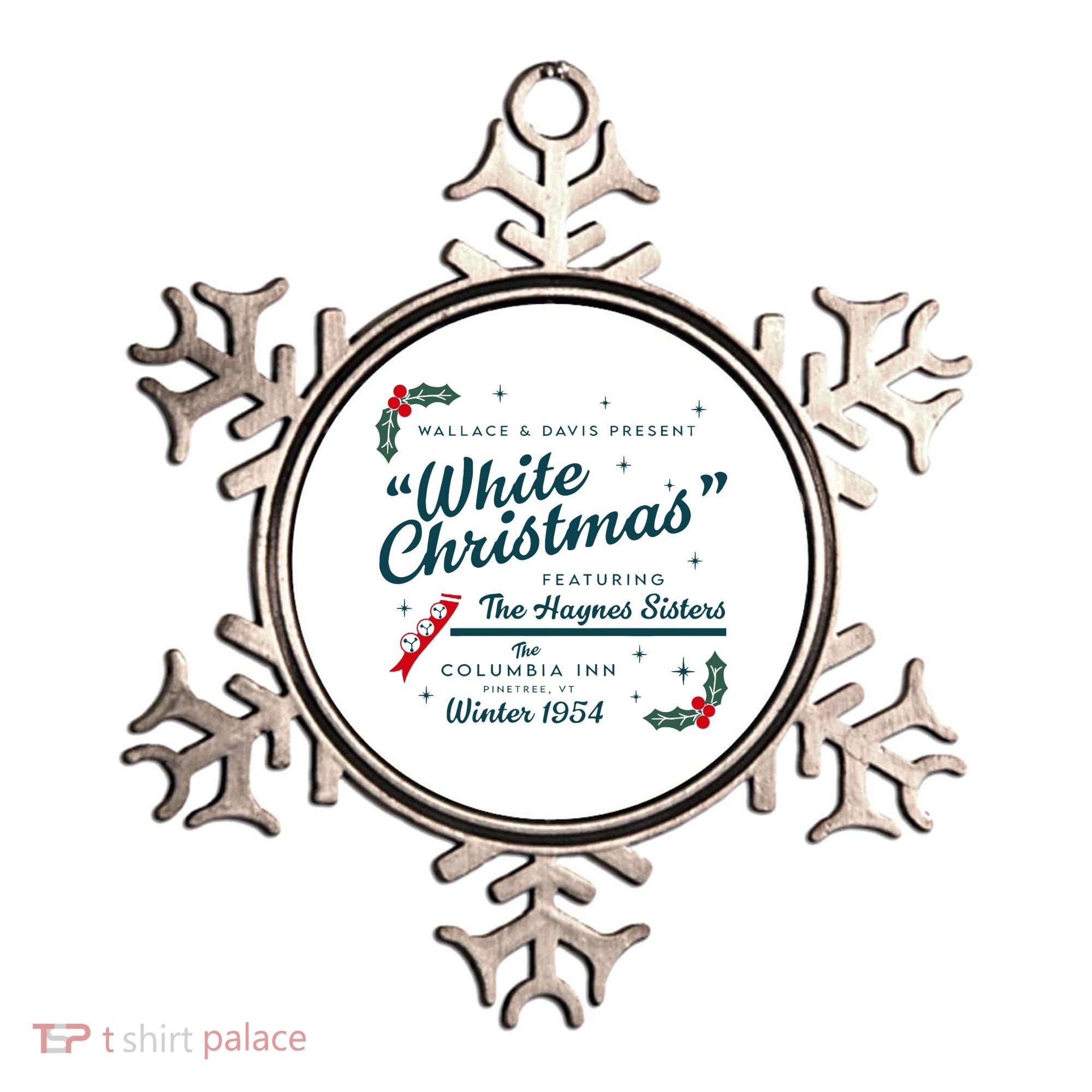 Wallace And Davis Present White Christmas Featuring Christmas Ornament