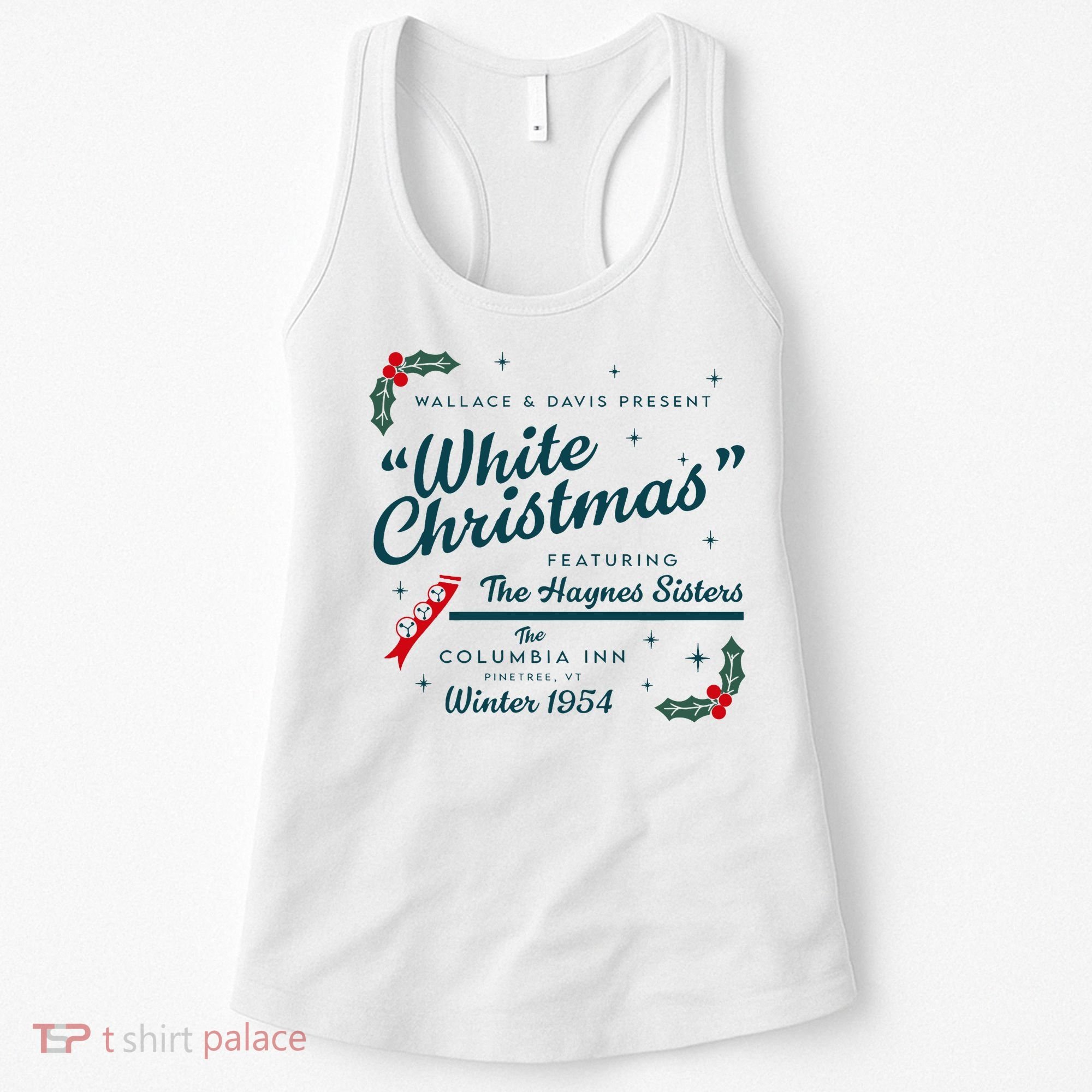 Wallace And Davis Present White Christmas Featuring Christmas Women's Tank Top