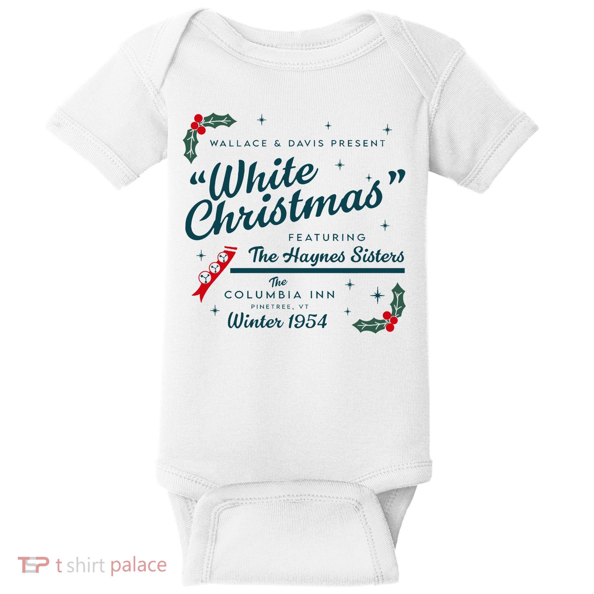 Wallace And Davis Present White Christmas Featuring Christmas Baby Bodysuit