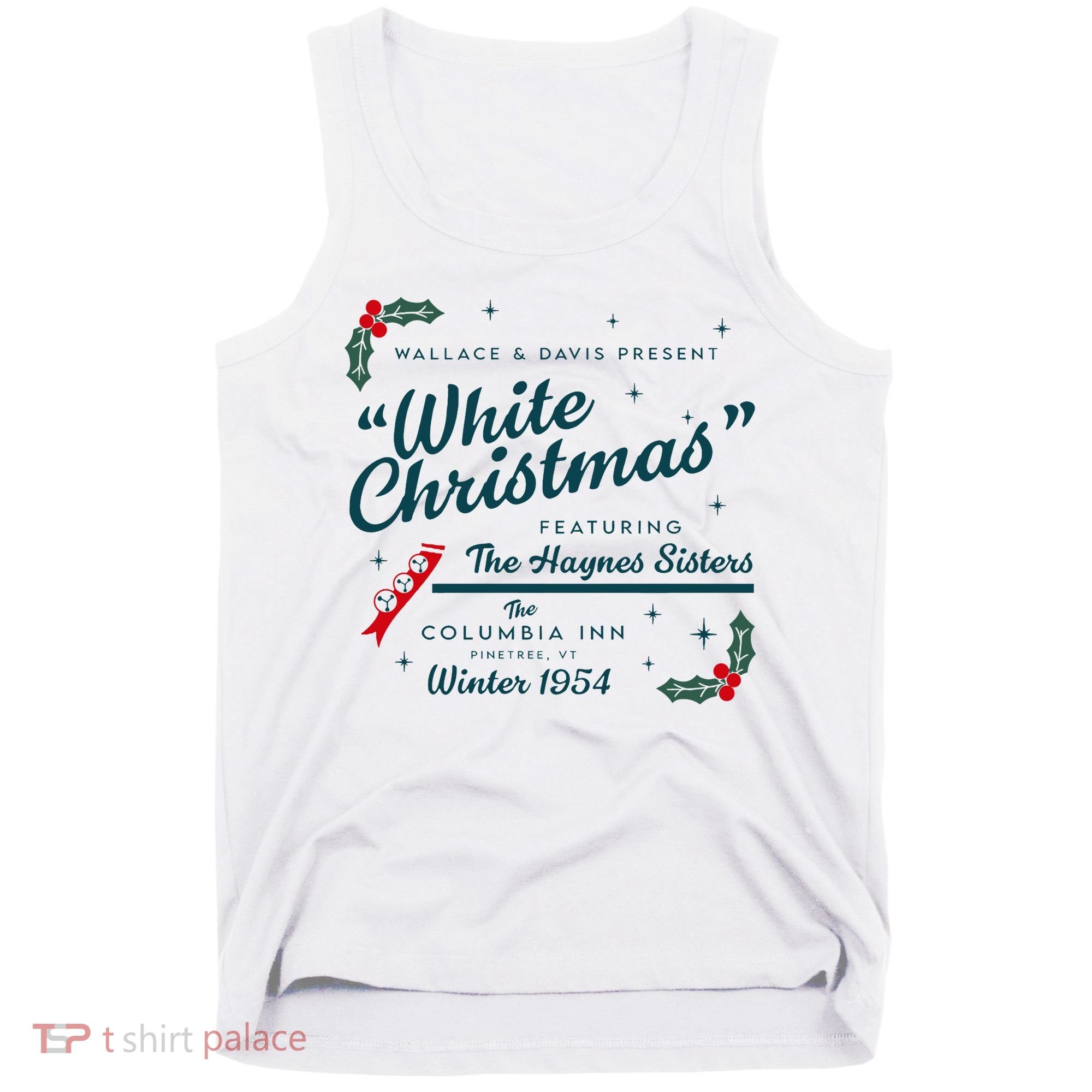 Wallace And Davis Present White Christmas Featuring Christmas Tank Top