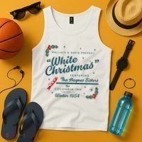 Wallace And Davis Present White Christmas Featuring Christmas Tank Top thumb 4