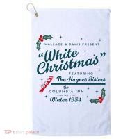 Wallace And Davis Present White Christmas Featuring Christmas Golf Towel thumb 0
