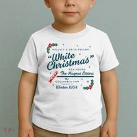 Wallace And Davis Present White Christmas Featuring Christmas Toddler T-Shirt thumb 2