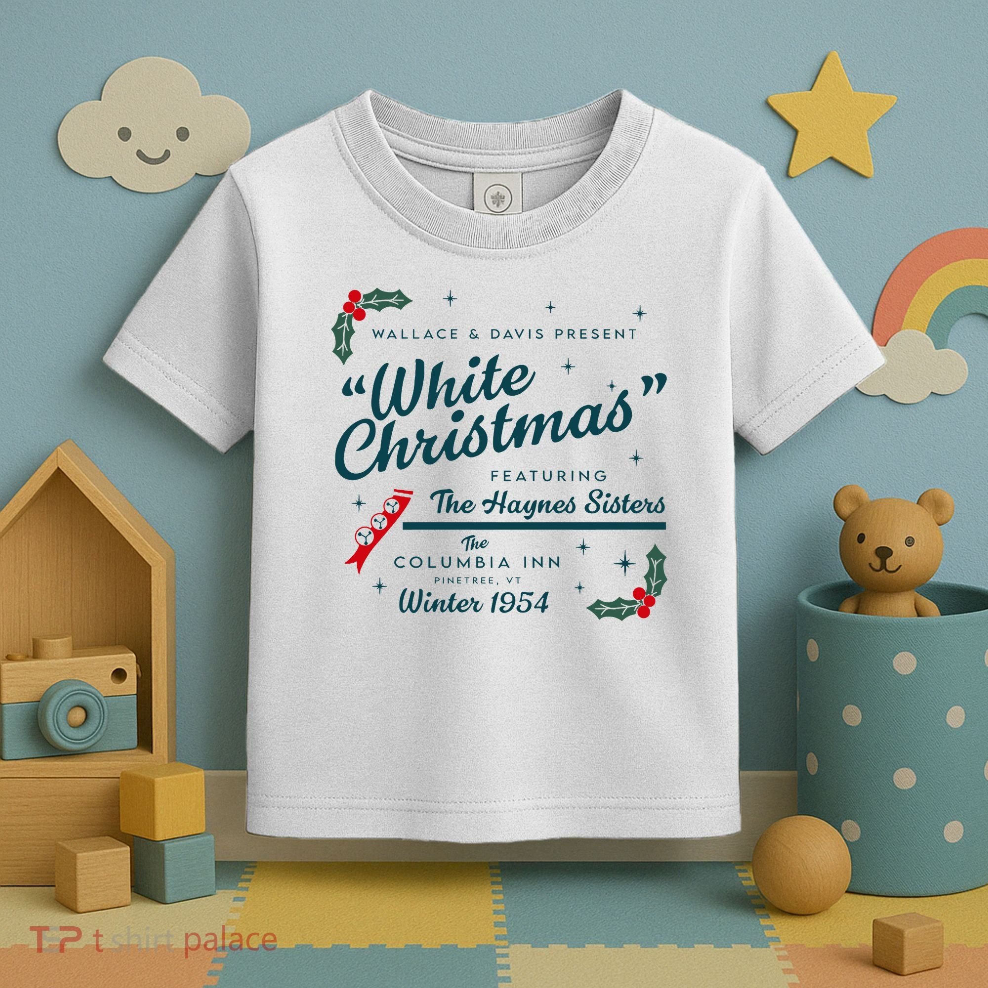 Wallace And Davis Present White Christmas Featuring Christmas Toddler T-Shirt
