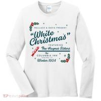 Wallace And Davis Present White Christmas Featuring Christmas Women's Long Sleeve Shirt thumb 0