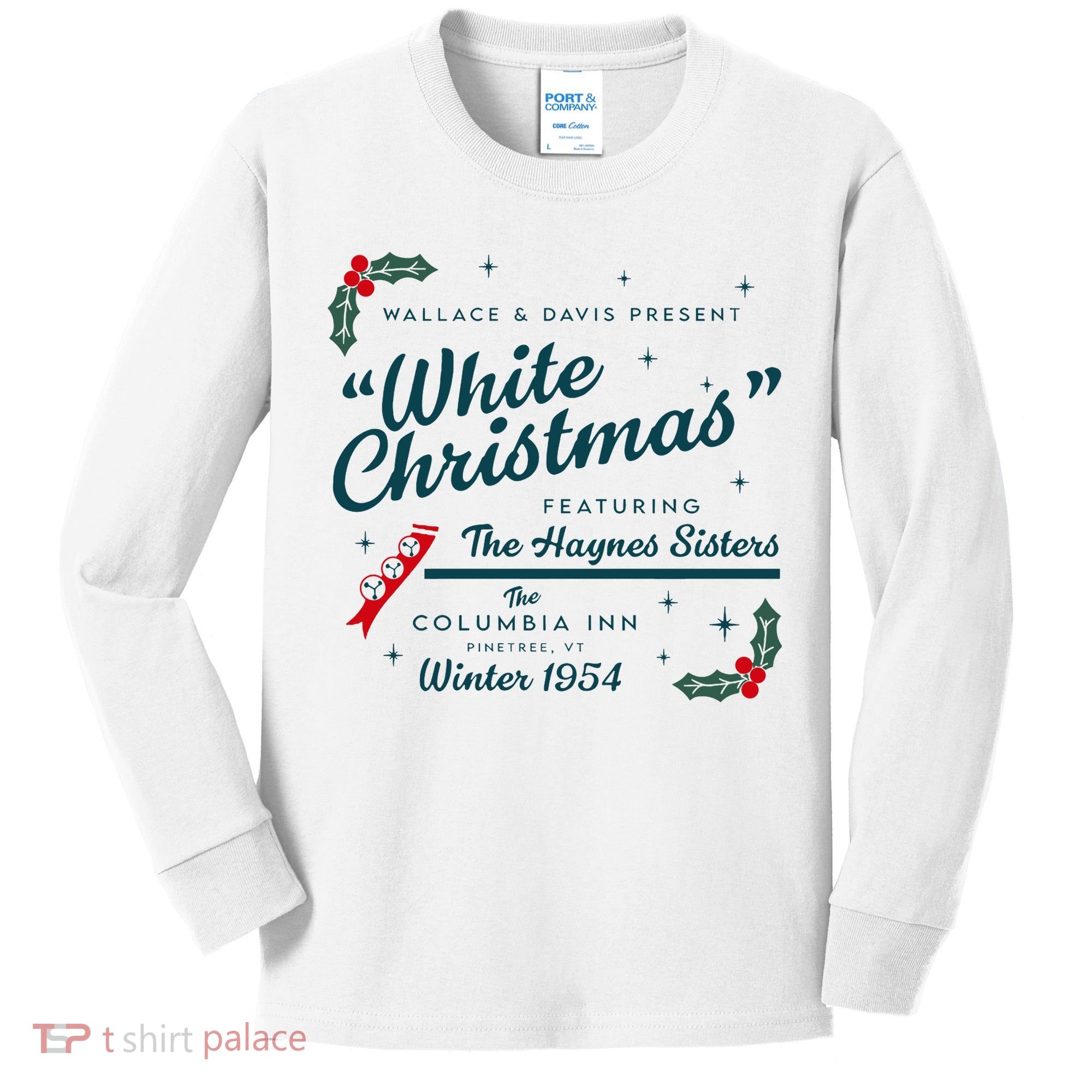 Wallace And Davis Present White Christmas Featuring Christmas Kids Long Sleeve Shirt