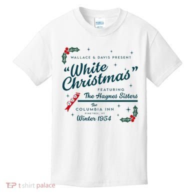 Wallace And Davis Present White Christmas Featuring Christmas Kids T-Shirt