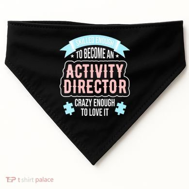 Wo Activity Director USA-Made Doggie Bandana