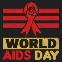 World Aids Day Support Awareness Fight Together Gift Women's Sweatshirt thumb 2