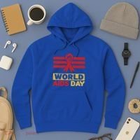 World Aids Day Support Awareness Fight Together Gift Hoodie thumb 3