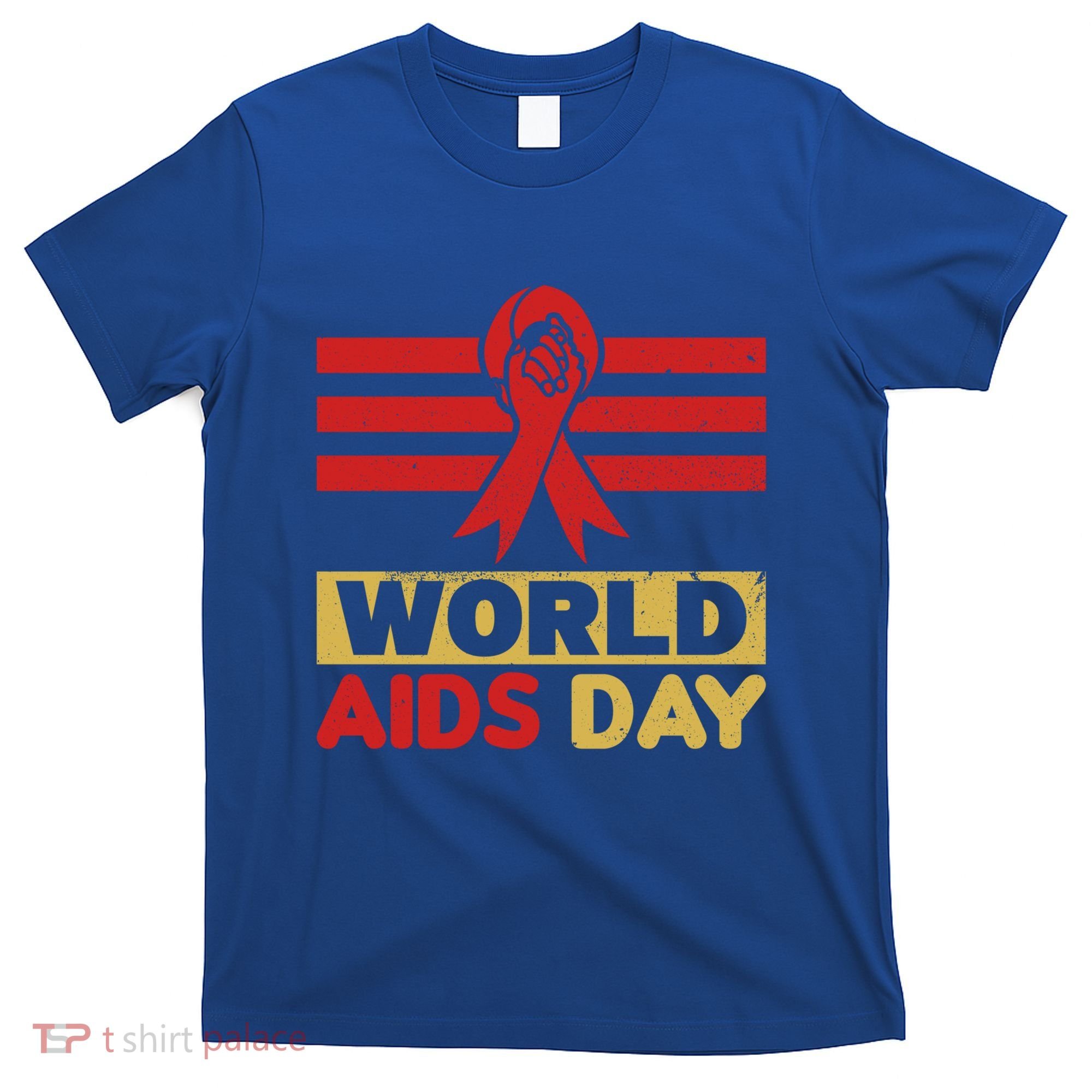 World Aids Day Support Awareness Fight Together Gift T-Shirt
