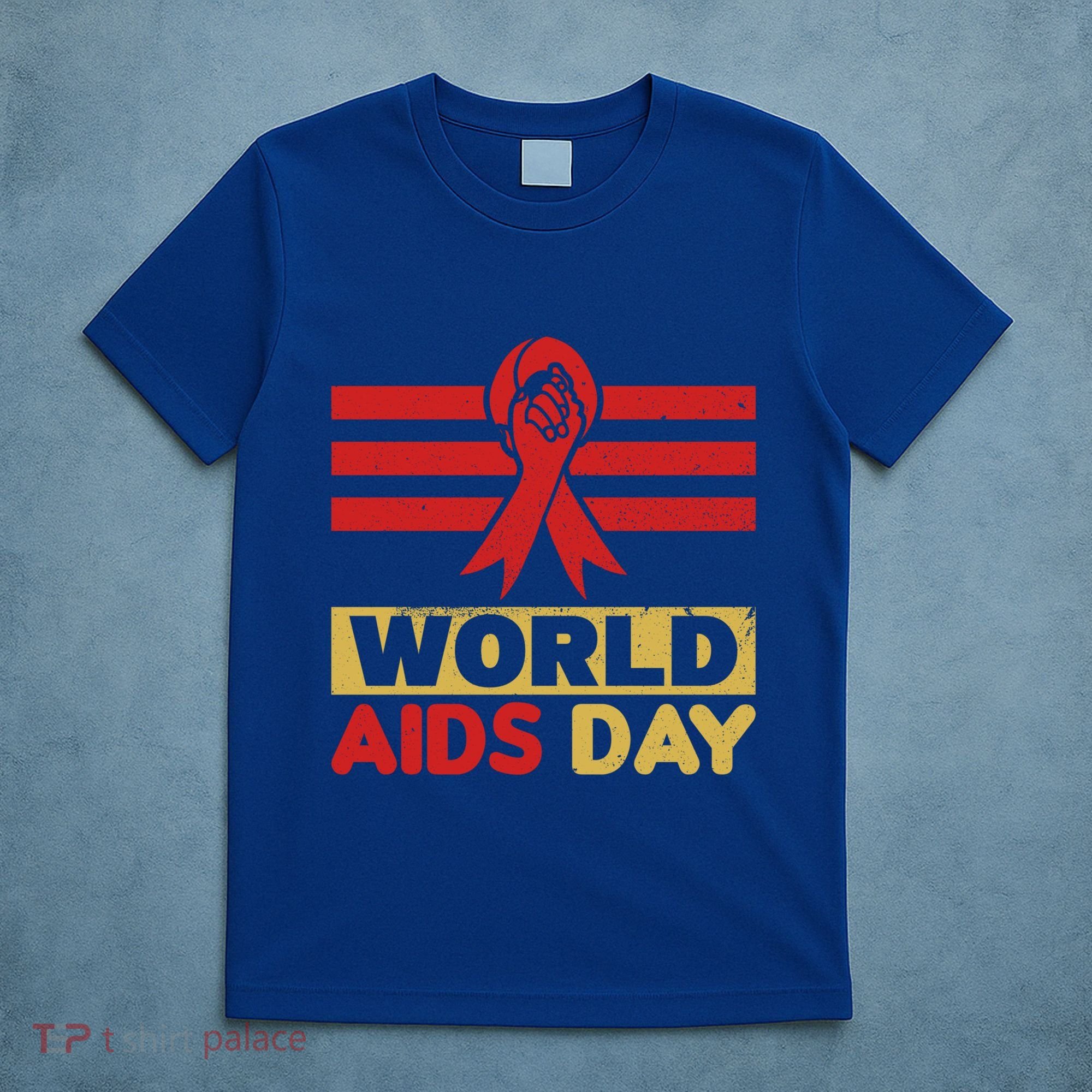 World Aids Day Support Awareness Fight Together Gift T-Shirt