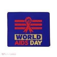 World Aids Day Support Awareness Fight Together Gift Mousepad thumb 0