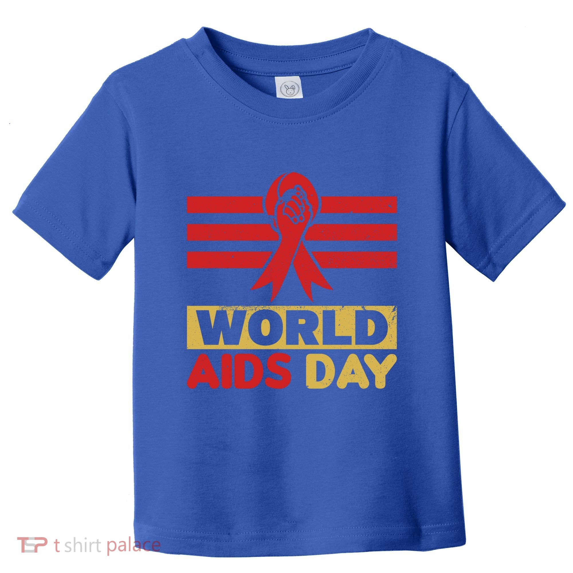 World Aids Day Support Awareness Fight Together Gift Toddler T-Shirt