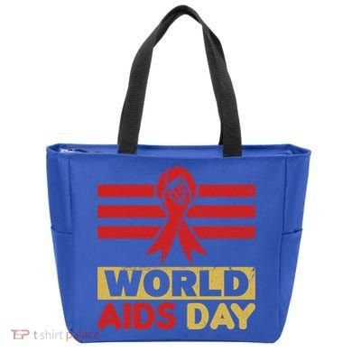 World Aids Day Support Awareness Fight Together Gift Tote Bag