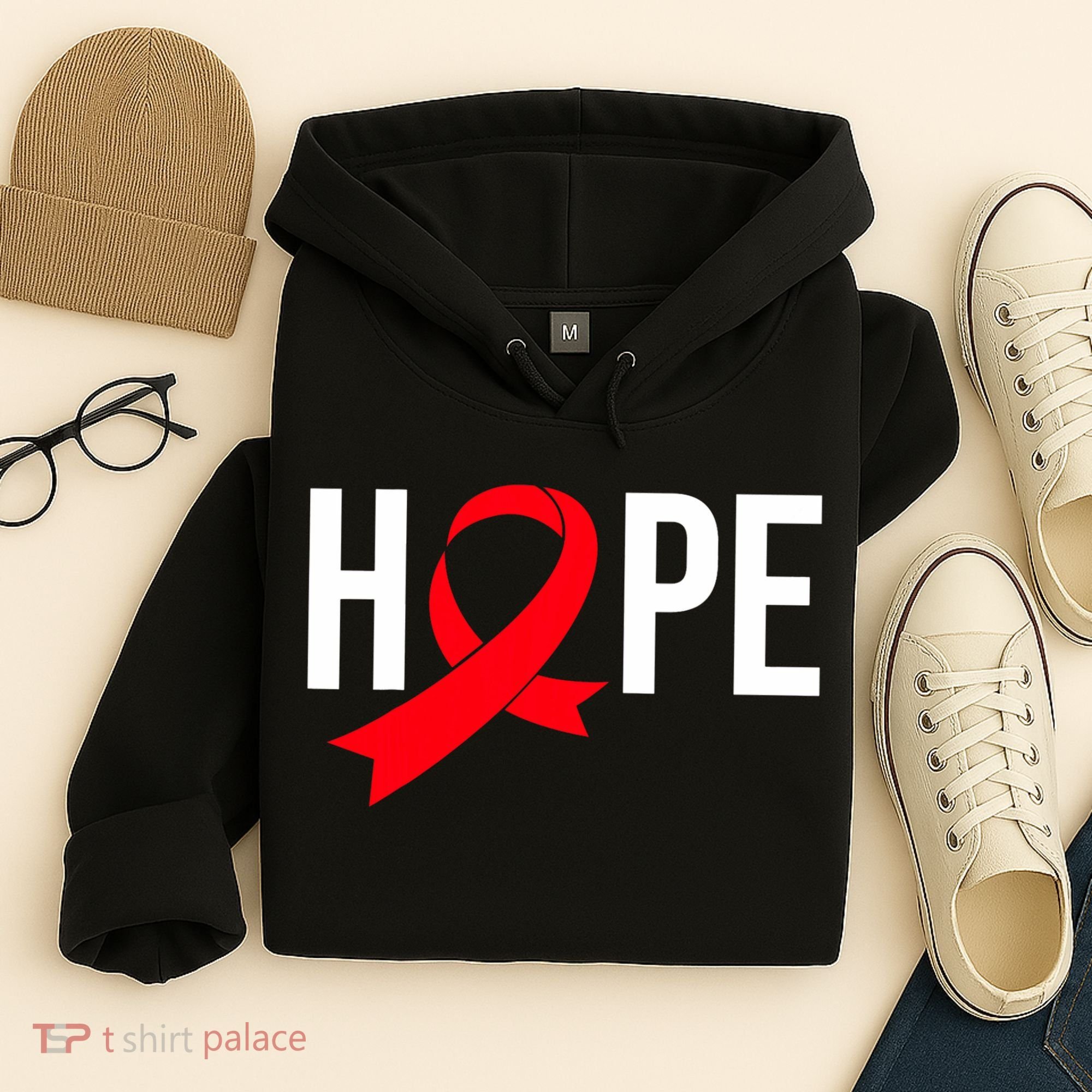 World Aids Day Costume Aids Hope Hivaids Awareness Hoodie