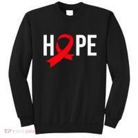 World Aids Day Costume Aids Hope Hivaids Awareness Sweatshirt thumb 0