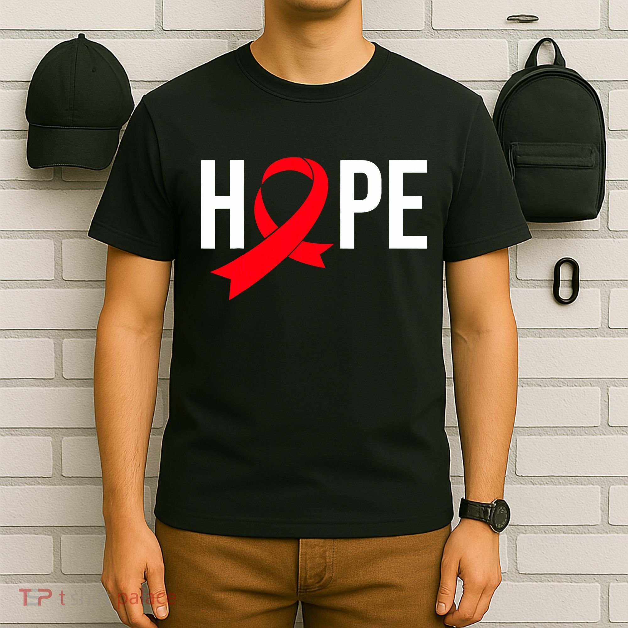 World Aids Day Costume Aids Hope Hivaids Awareness T-Shirt