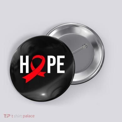 World Aids Day Costume Aids Hope Hivaids Awareness Button
