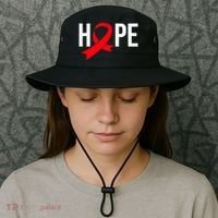 World Aids Day Costume Aids Hope Hivaids Awareness Bucket Hat thumb 3