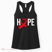 World Aids Day Costume Aids Hope Hivaids Awareness Women's Tank Top thumb 0