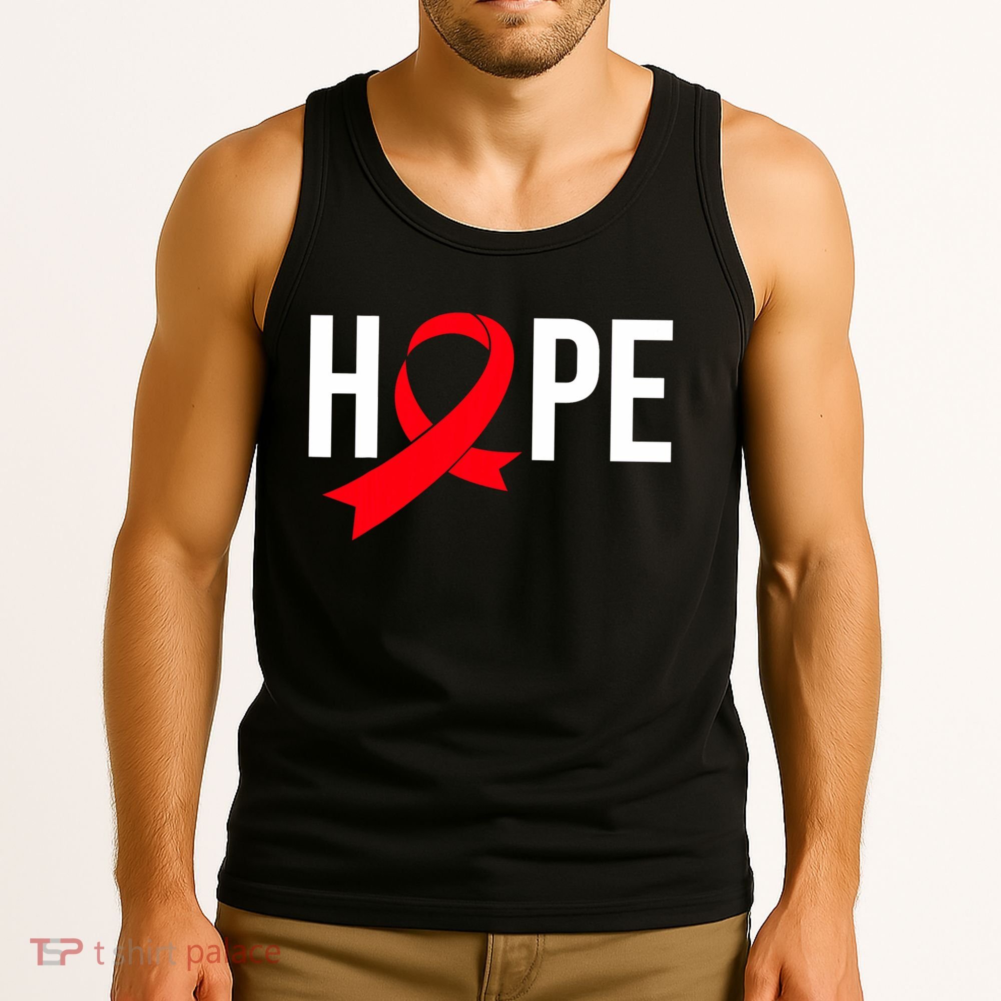 World Aids Day Costume Aids Hope Hivaids Awareness Tank Top