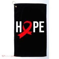 World Aids Day Costume Aids Hope Hivaids Awareness Golf Towel thumb 0