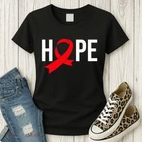 World Aids Day Costume Aids Hope Hivaids Awareness Women's T-Shirt thumb 3