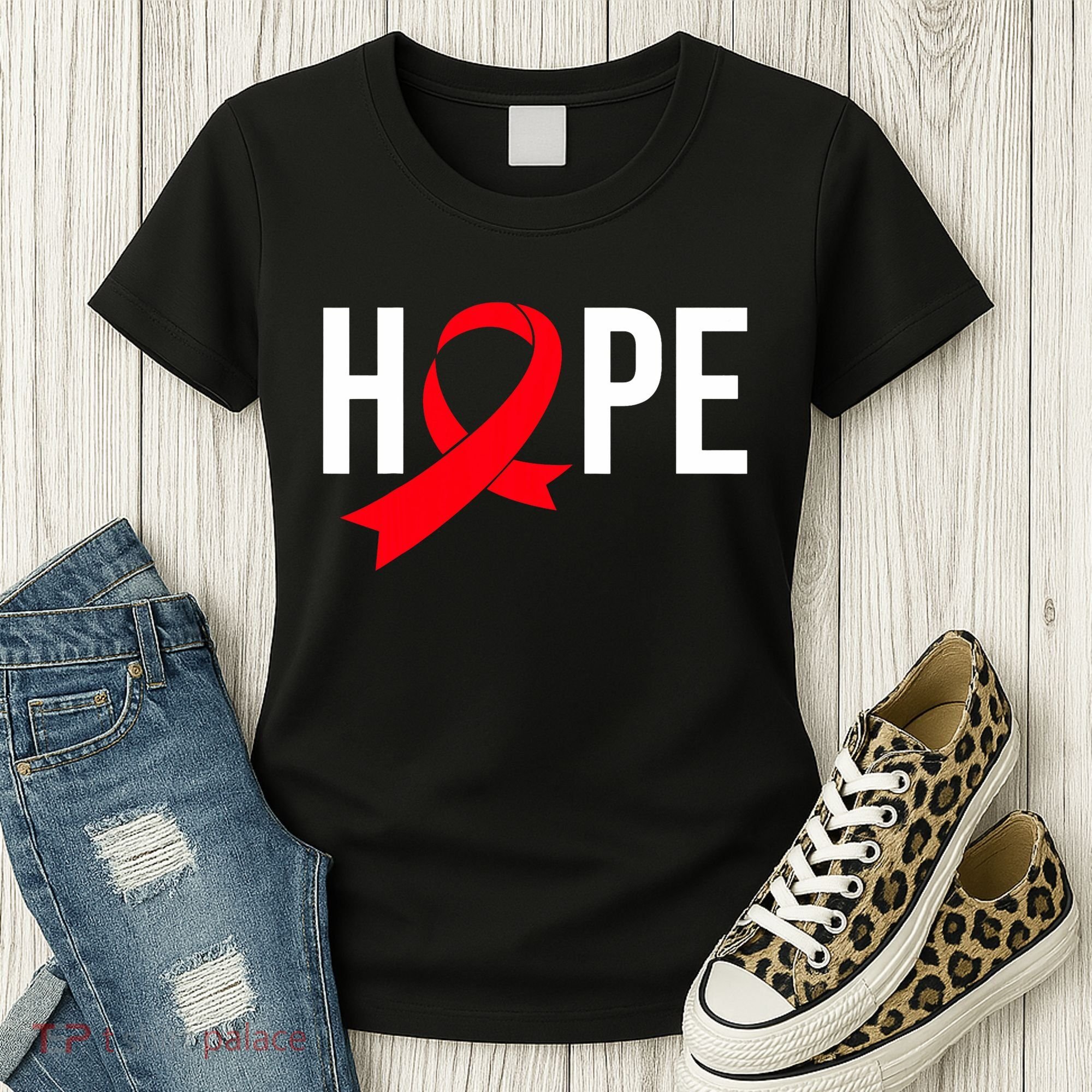 World Aids Day Costume Aids Hope Hivaids Awareness Women's T-Shirt