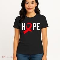World Aids Day Costume Aids Hope Hivaids Awareness Women's T-Shirt thumb 4