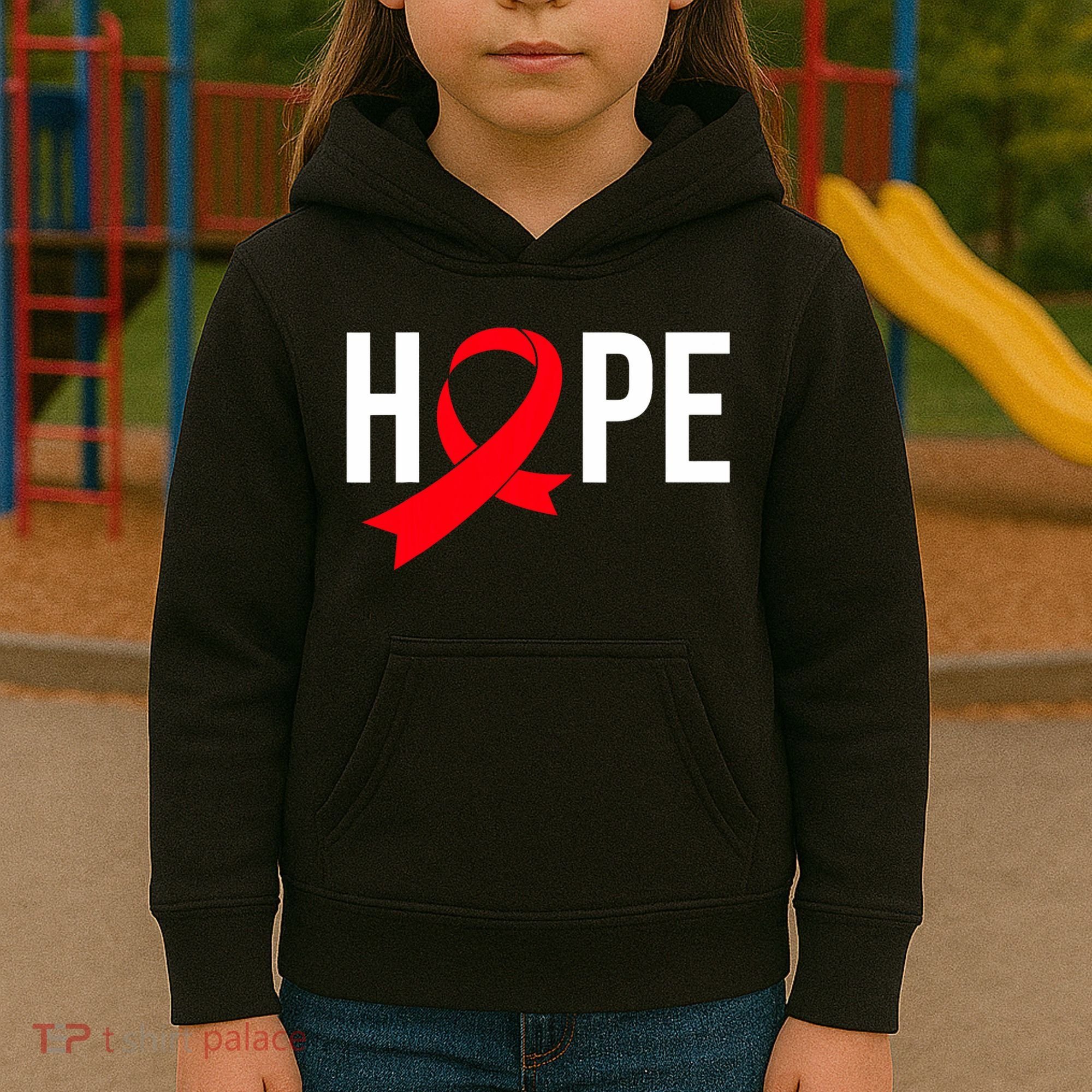 World Aids Day Costume Aids Hope Hivaids Awareness Kids Hoodie